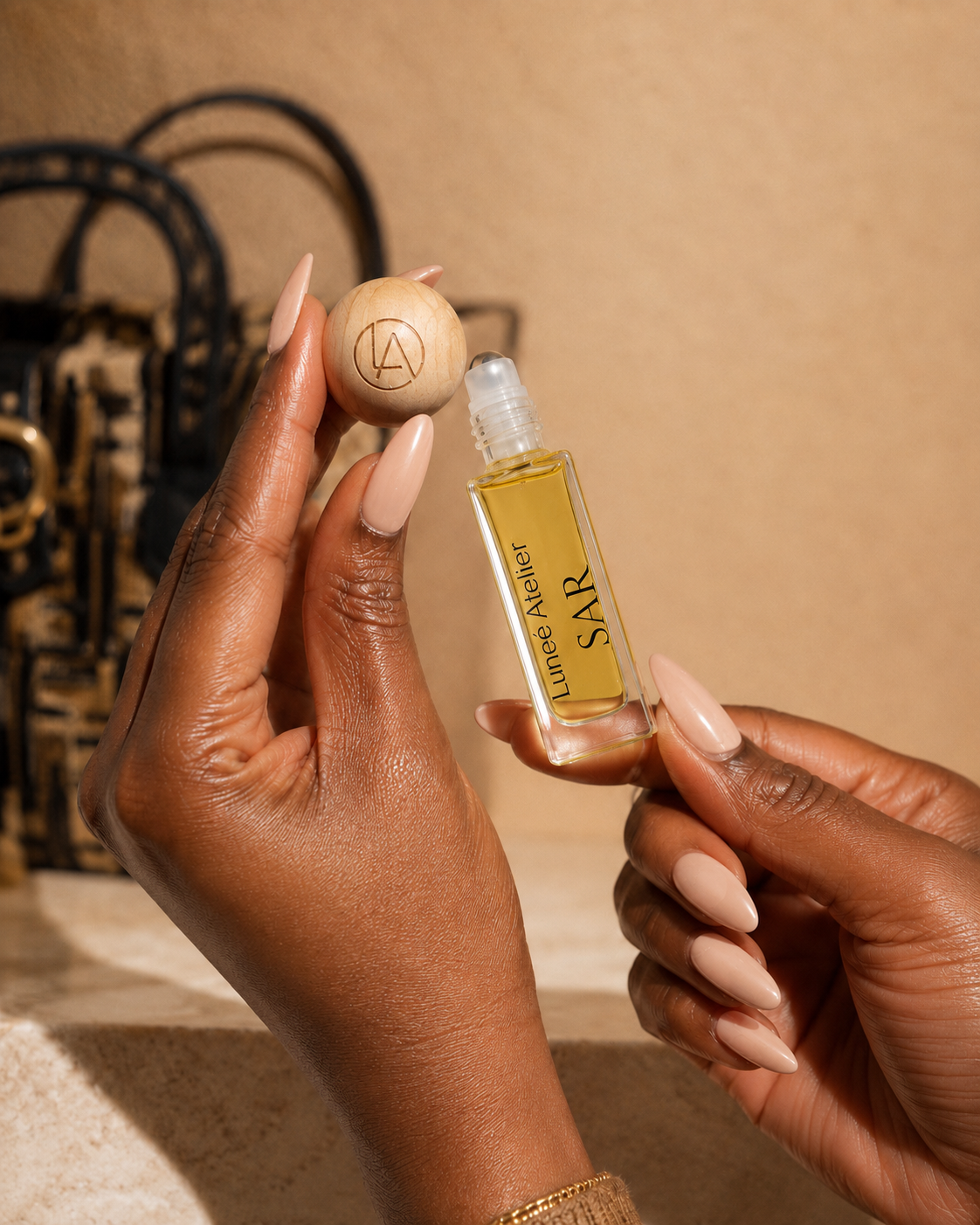 SAR: Egyptian Amber Perfume Oil – Embrace Your Quiet Strength - LUNEE ATELIER