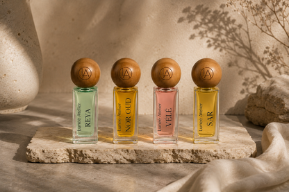 Discover the Luxe Experience with The Atelier Collection - 4-in-1 Luxury Signature Perfume Oils - LUNEE ATELIER
